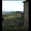 Utsikt över de toscanska kullarna